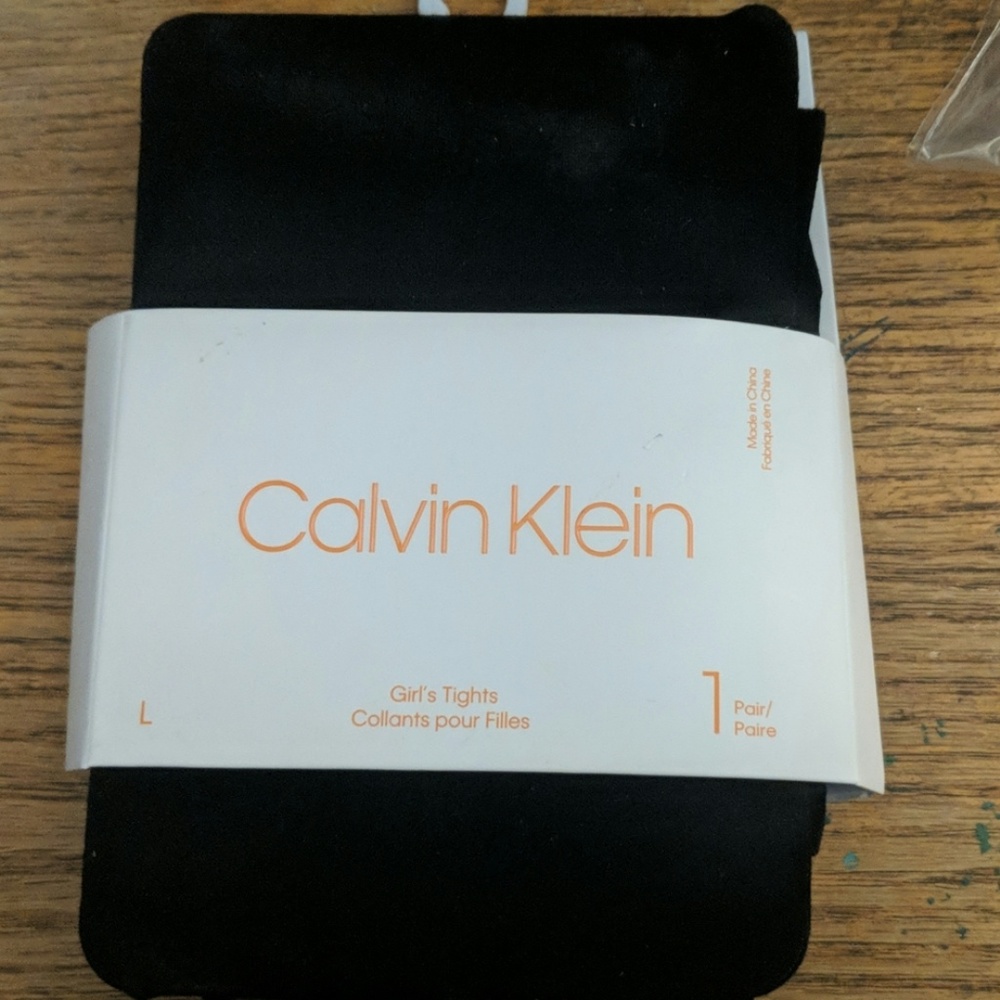 Calvin Klein tights xs (2-4) (33-38in) (28-38ibs)